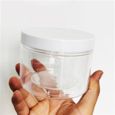 400ml oq plastik dumaloq bankalar